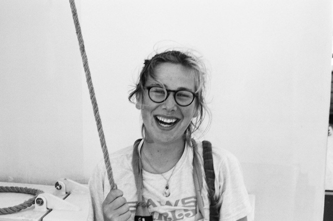 Portrait of Mette, editor and interviewer
